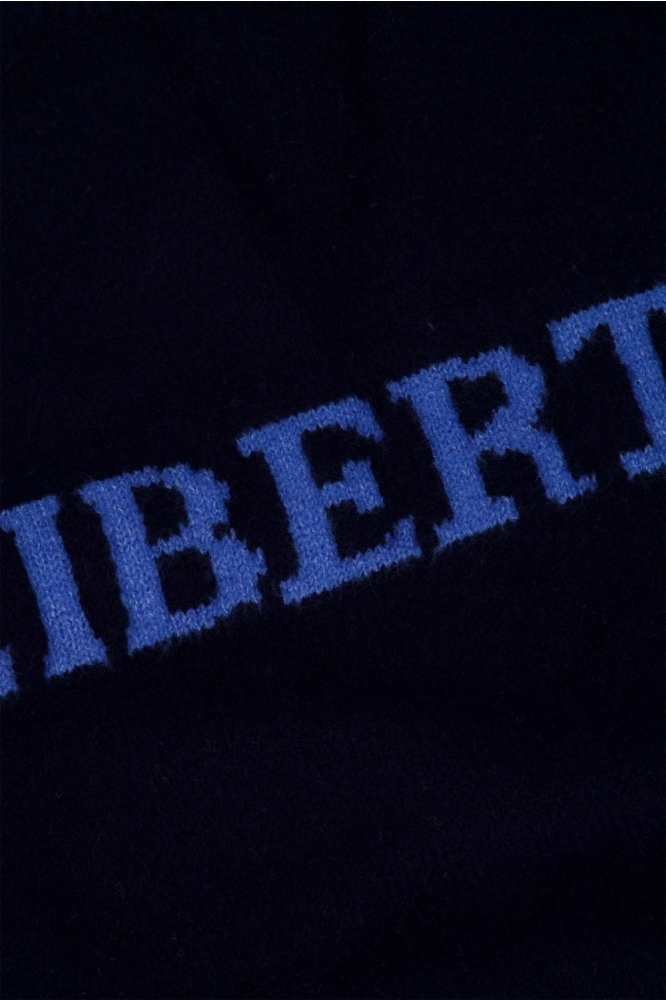 TRUI MET INGEBREID DETAIL 0305 087 7267 NAVY/SPORTY BLUE